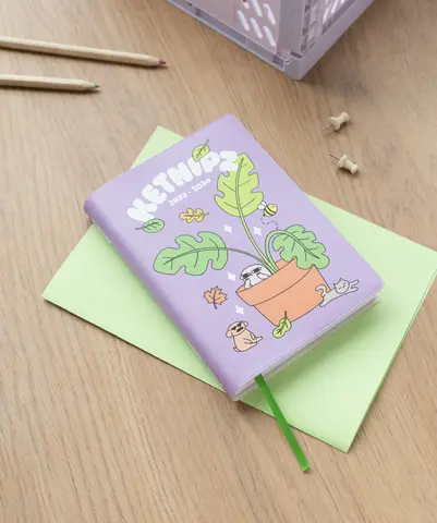 Comprar Agenda Escolar 2023/2024 Semana Vista Pocket 17 Meses Ketnipz 