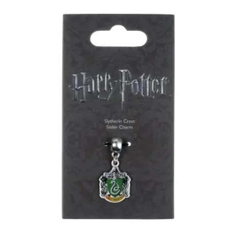 Comprar Abalorio Harry Potter Slytherin Escudo Baño De Plata 