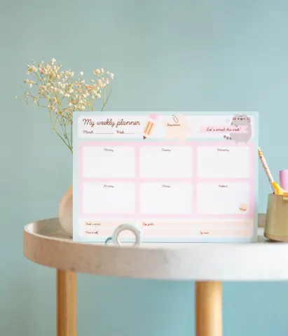 Comprar Bloc Planificador Semanal A4 Pusheen Foodie Collection 