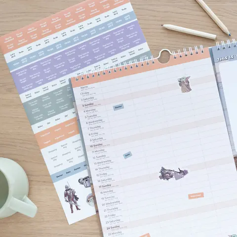 Comprar Planner 2023/2024 Mandalorian 