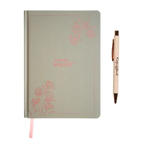 Comprar Set Cuaderno Premium A5 Con Boligrafo Raquel Beck 