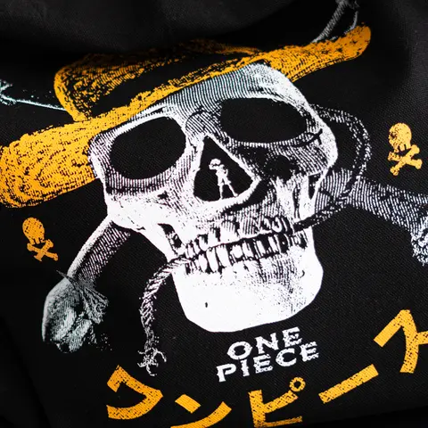 Comprar Bolso De Tela One Piece Netflix - Jolly Roger 