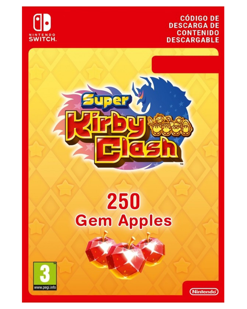 Super kirby clash gem apples 250