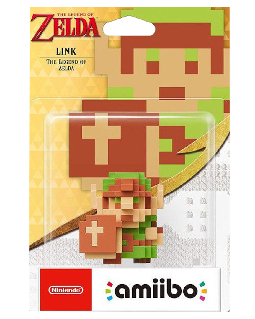 Figura amiibo link 8-bits (serie zelda)