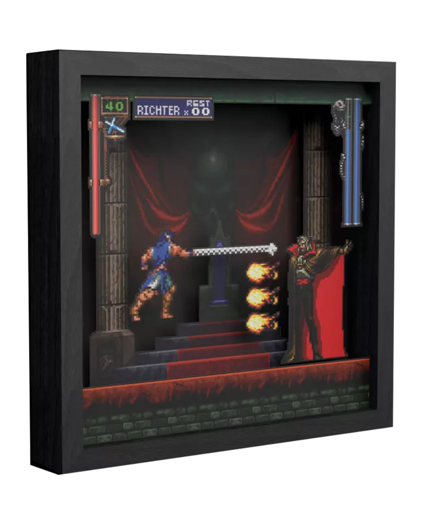 Pixel frames sotn dracu castlevania
