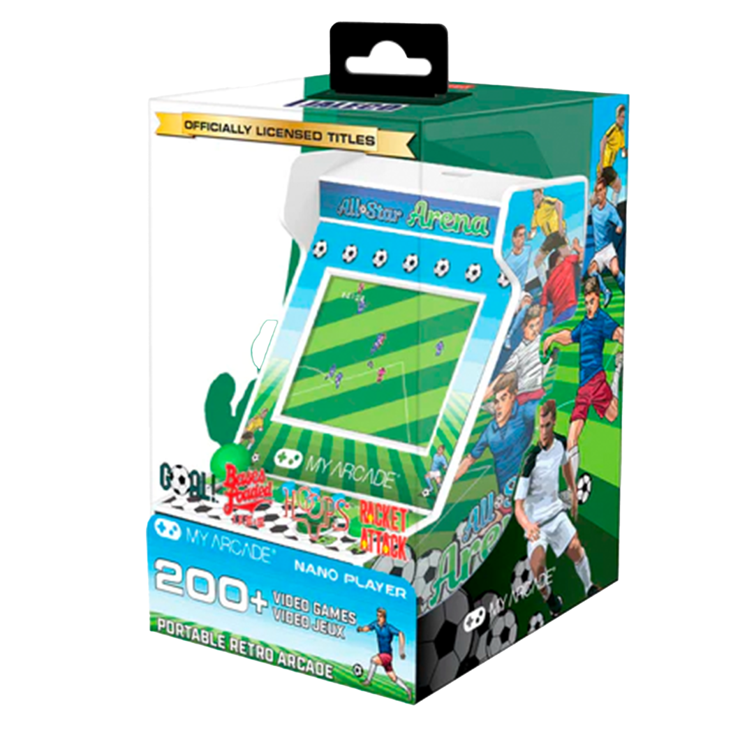 Consola nano player all-star arena my arcade 207 juegos