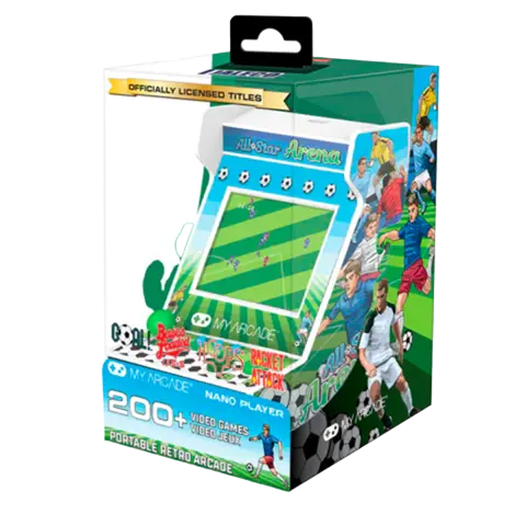 Consola My Arcade Retro Nano Player Arcade All-Star Arena 207 Games