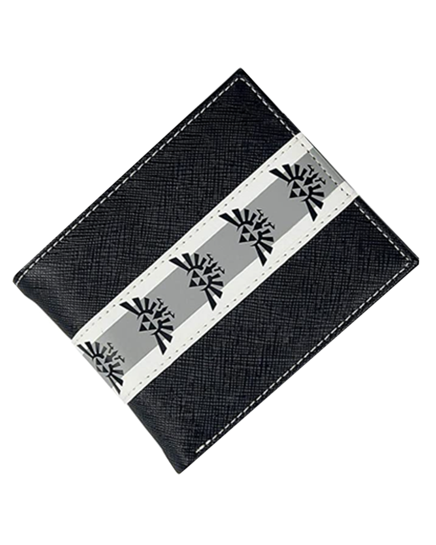 Cartera blanca y negra the legend of zelda