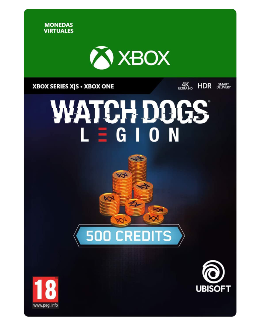 Watch dogs legion 500 créditos wd
