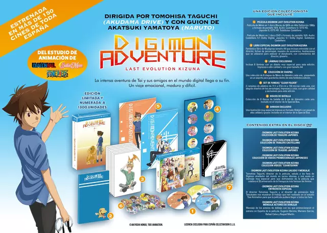 Comprar Digimon Adventure Last Evolution Kizuna Coleccionista - Blu-Ray Coleccionista Blu-ray