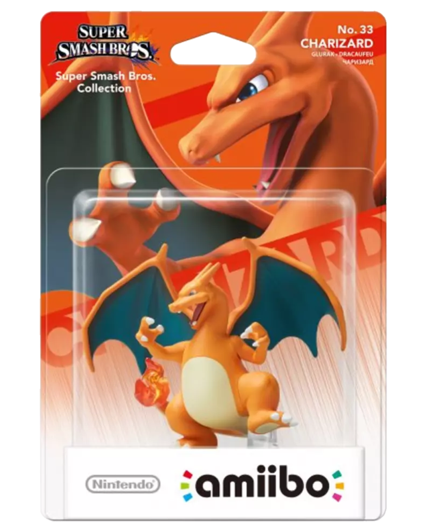Figura amiibo charizard (serie super smash bros.)