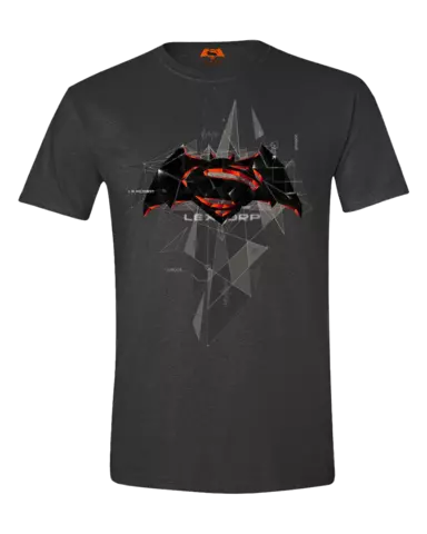 Comprar Camiseta Logo Batman v Superman Gris Antracita Talla M Talla M Unisex