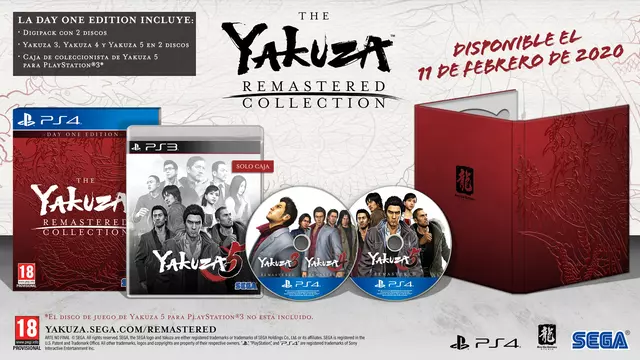 Comprar The Yakuza Remastered Collection Day One Edition PS4 Day One