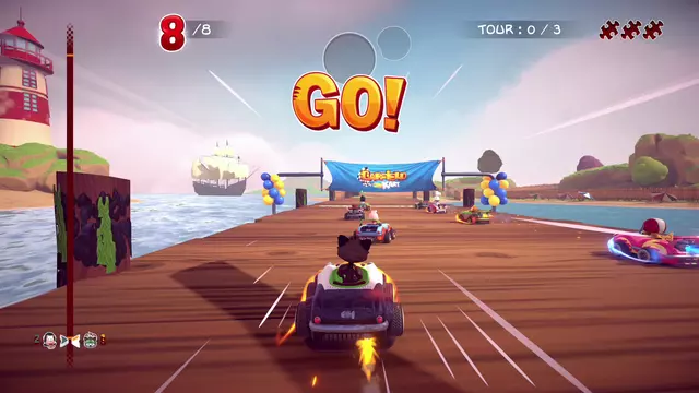 Comprar Garfield Kart Furious Racing PS4 Estándar screen 6