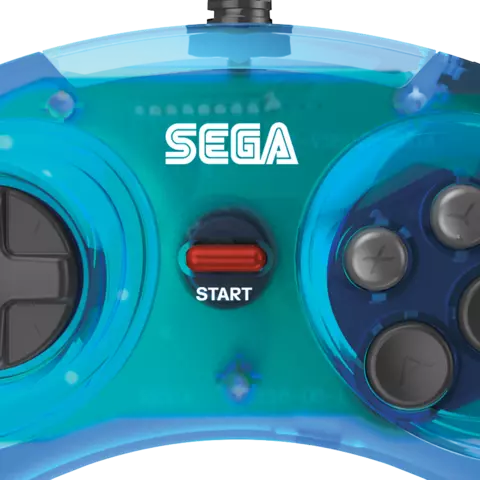 Comprar Mando Sega Mini 6-B Retro-Bit Azul (USB) 