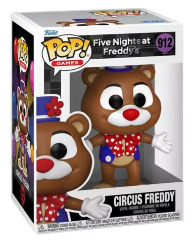 Comprar Figura POP! Circus Freddy Five Nights At Freddy'S 9cm Figuras de Videojuegos