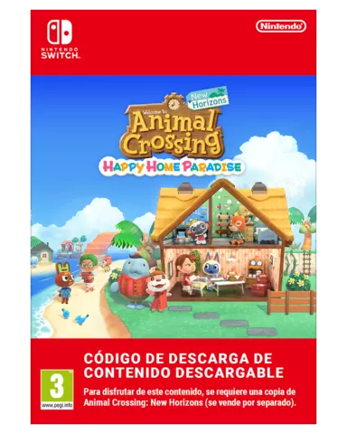Comprar Animal Crossing New Horizons: Happy Home Paradise Nintendo eShop Switch