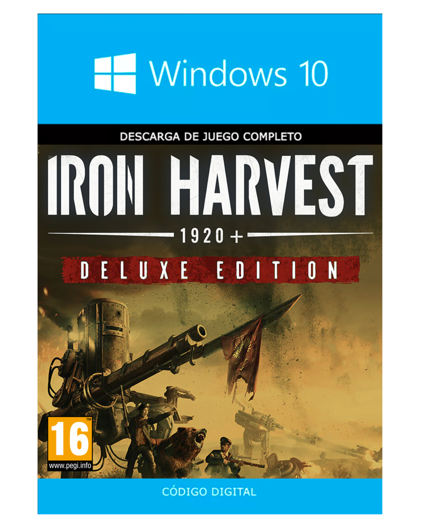 Iron harvest edición deluxe