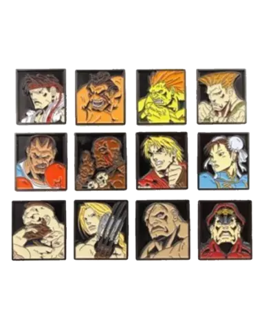 Comprar Pin Street Fighter Collector Tin Box Characters 