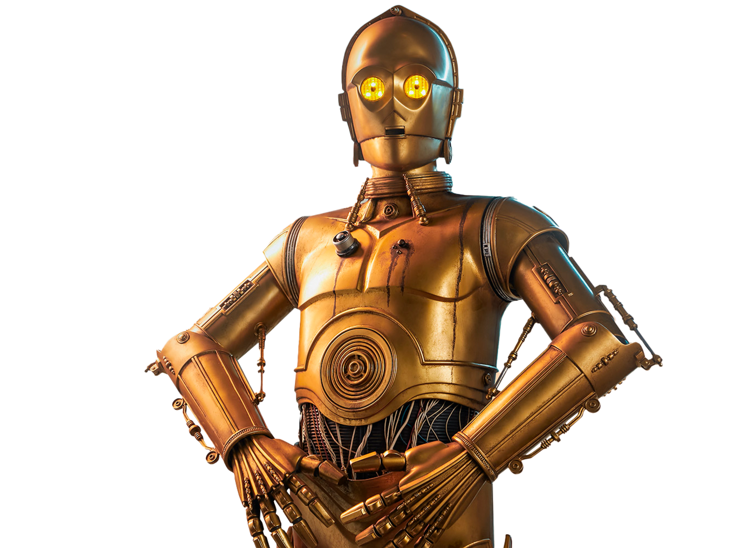 Estatua C-3PO Star Wars Tamaño Real 188 cm