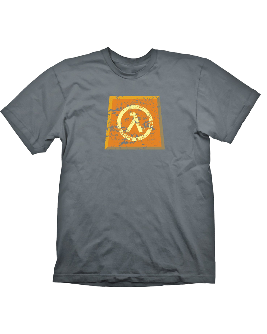Camiseta gris logo lambda halflife talla xl