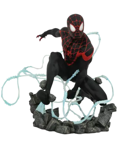 Estatua Spider-Man: Miles Morales Colección Premier 23cm