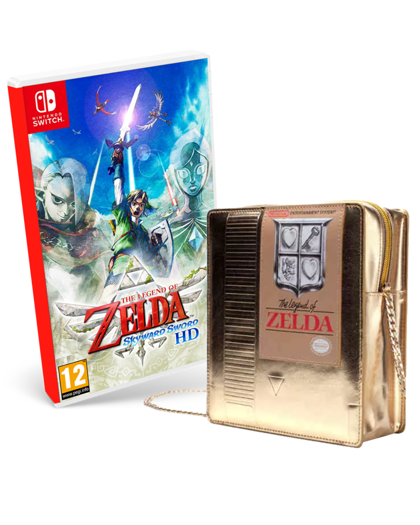 The Legend of Zelda: Skyward Sword HD + Bolso Cartucho The Legend of Zelda