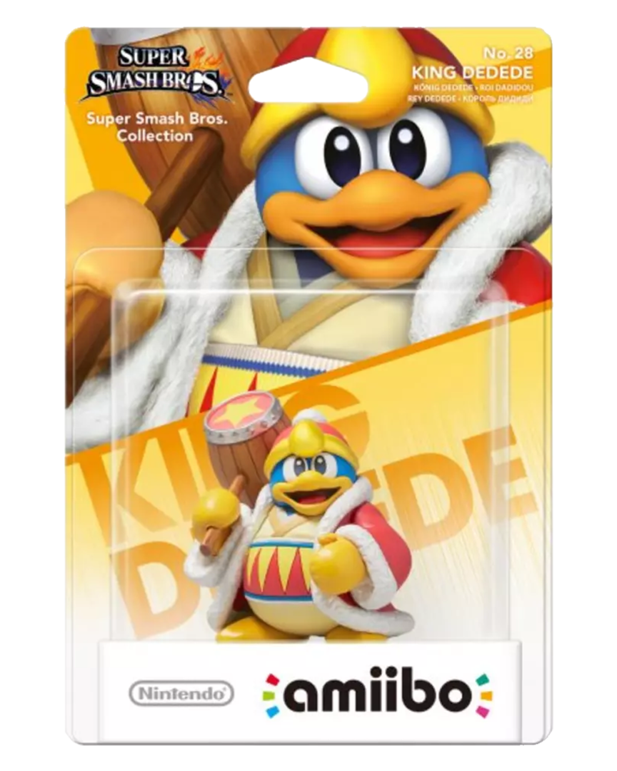 Figura Amiibo Rey Dedede (Serie SSB)