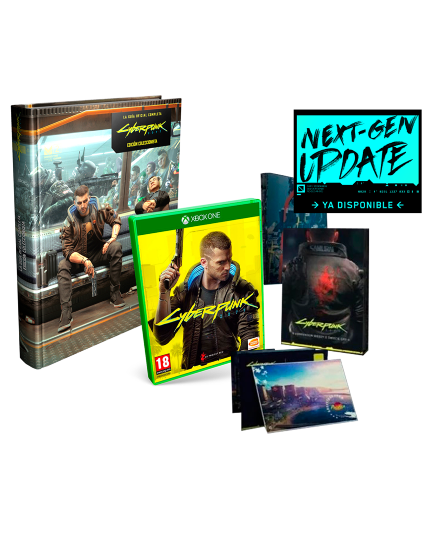 Cyberpunk 2077 Edición Day One + Guía Cyberpunk 2077 Edicion Coleccionista