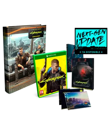 Comprar Cyberpunk 2077 Edición Day One + Guía Cyberpunk 2077 Edicion Coleccionista - Xbox One, Xbox Series, Day One + Guía