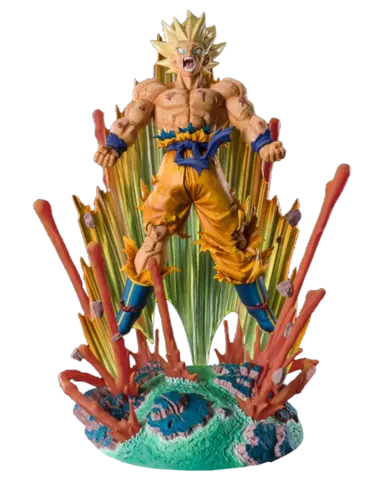 Comprar Figura Son Goku Super Saiyan Extra Battle Dragon Ball Z 27cm - Figura