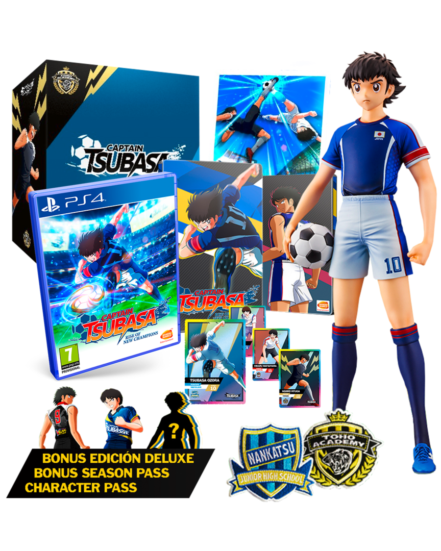 Captain tsubasa: rise of new champions oliver y benji edición coleccionista