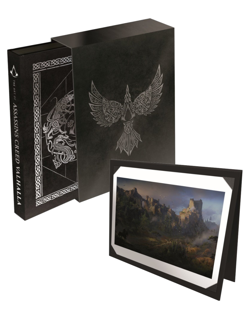 Libro de arte assassin's creed valhalla deluxe edition
