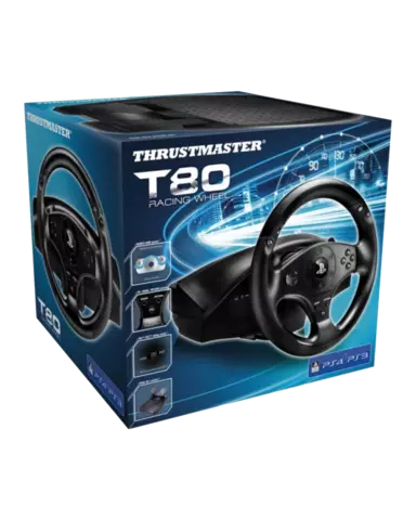 Comprar Volante Thrustmaster T80 RW Oficial PlayStation PS4