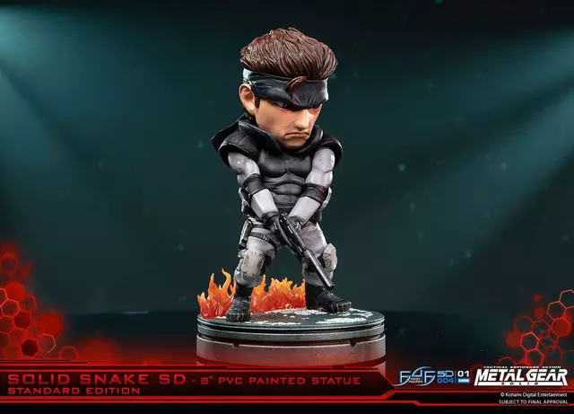 Comprar Figura Solid Snake Metal Gear Solid 20cm Figuras de Videojuegos Estándar screen 1