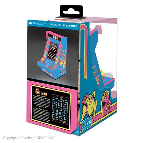 Comprar Consola Nano Player Miss Pac Man My Arcade  