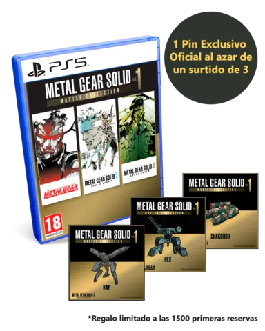 Reservar Metal Gear Solid: Master Collection - Volumen 1 Edición Day One PS5 Estándar