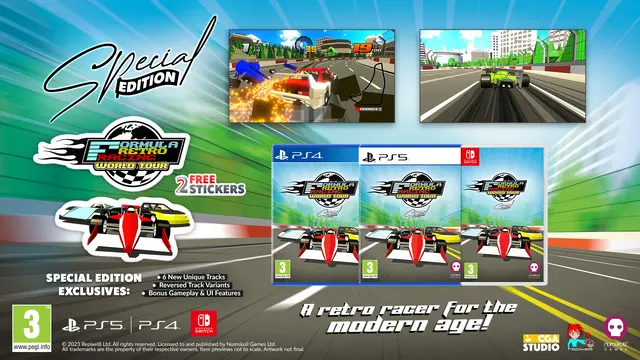 Comprar Formula Retro Racing World Tour Edición Especial Switch Limitada