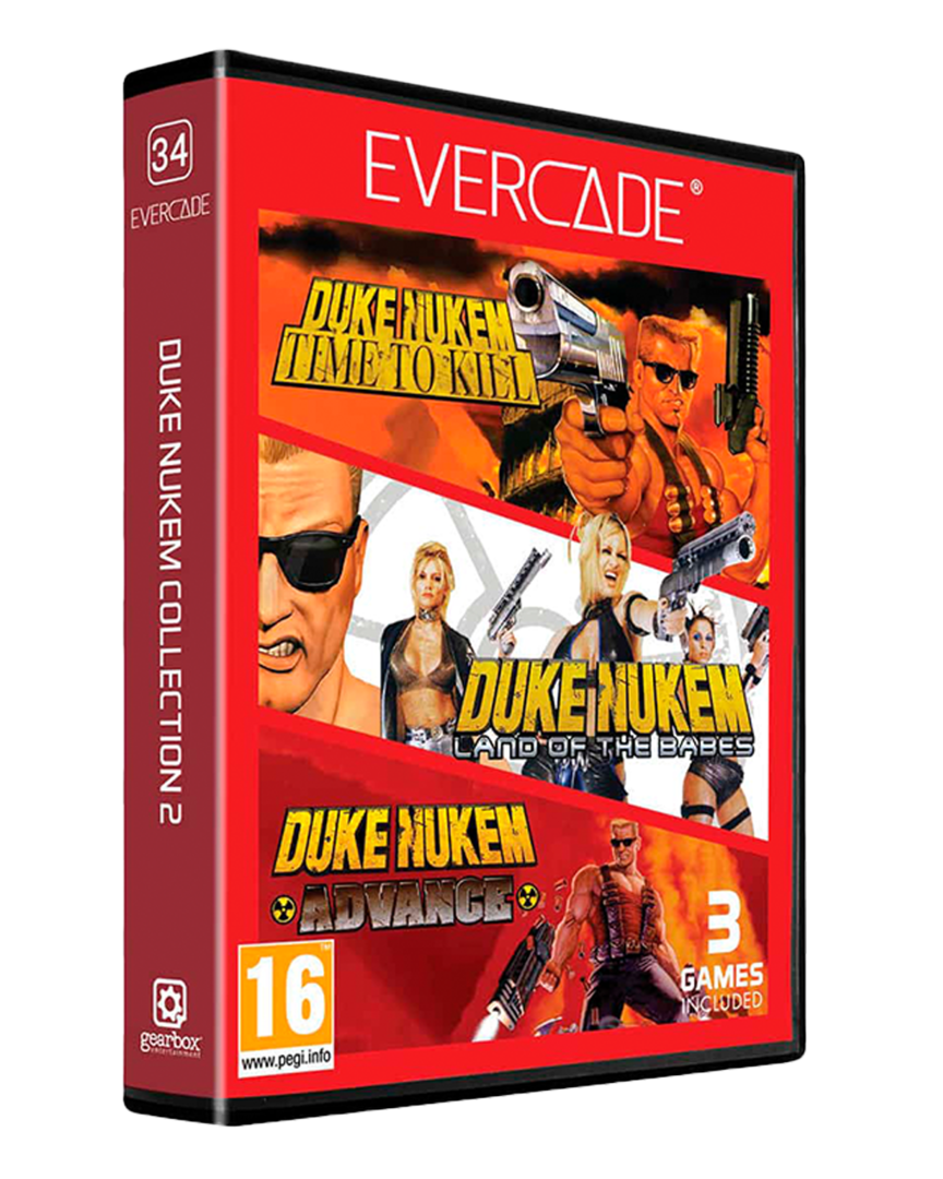 Cartucho evercade duke nukem cartucho 2