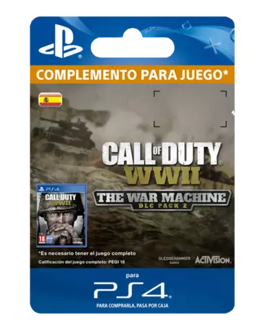 Comprar Call of Duty: WWII - The War Machine PS4 PlayStation Network