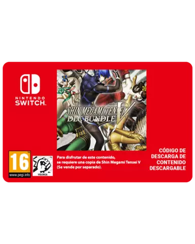 Comprar DLC Shin Megami Tensei V: Pack Completo Nintendo eShop Switch