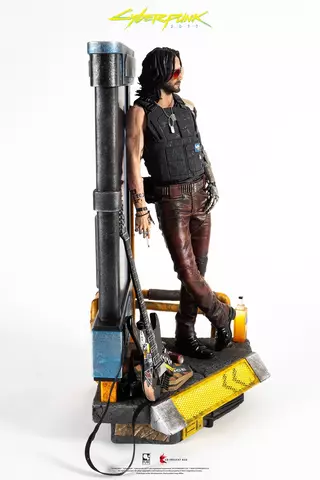 Comprar Estatua Johnny Silverhand Cyberpunk 2077 34 cm Figuras Estatua Johnny Silverhand 34cm