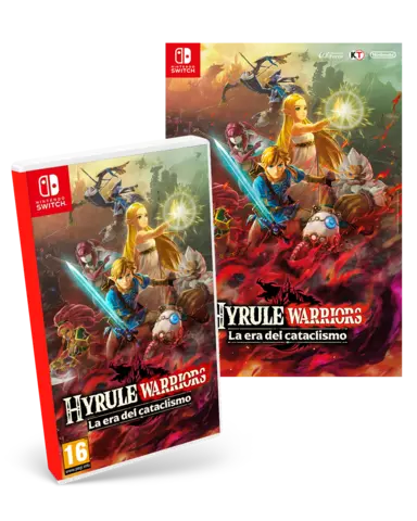 Comprar Hyrule Warriors: La Era del Cataclismo + Póster Hyrule Warriors: La Era del Cataclismo Switch Pack Póster