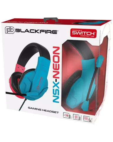 Comprar Auriculares Gaming Blackfire NSX-NEON  Switch