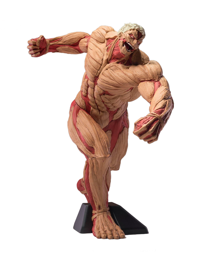 Figura reiner braum attack on titan titan ver. gigantix sega
