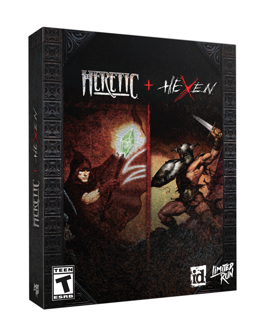 Heretic + hexen upgraded edition lrg - usa