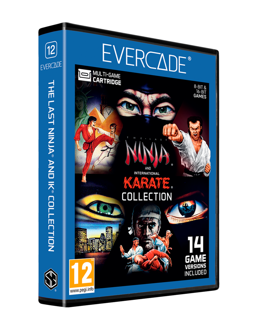 Cartucho evercade the last ninja e ik collection