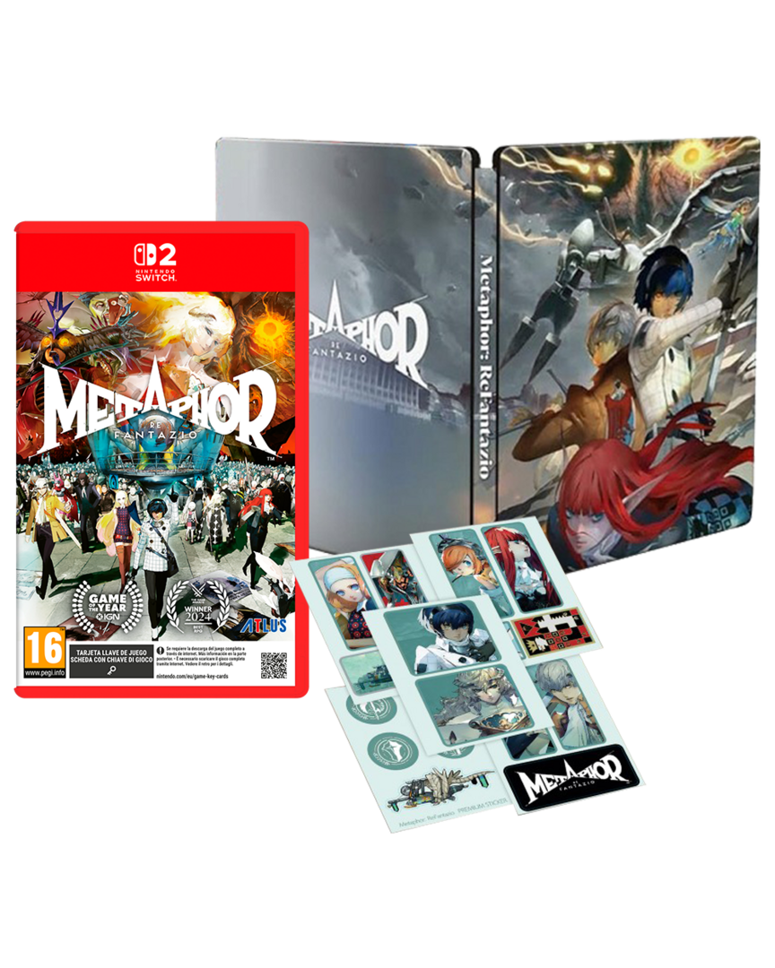Metaphor refantazio edición steelbook - gkc