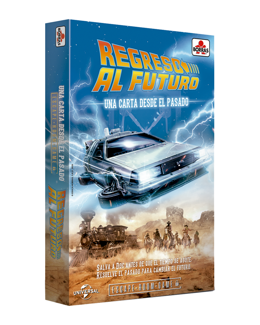 Juego de mesa regreso al futuro: escape game