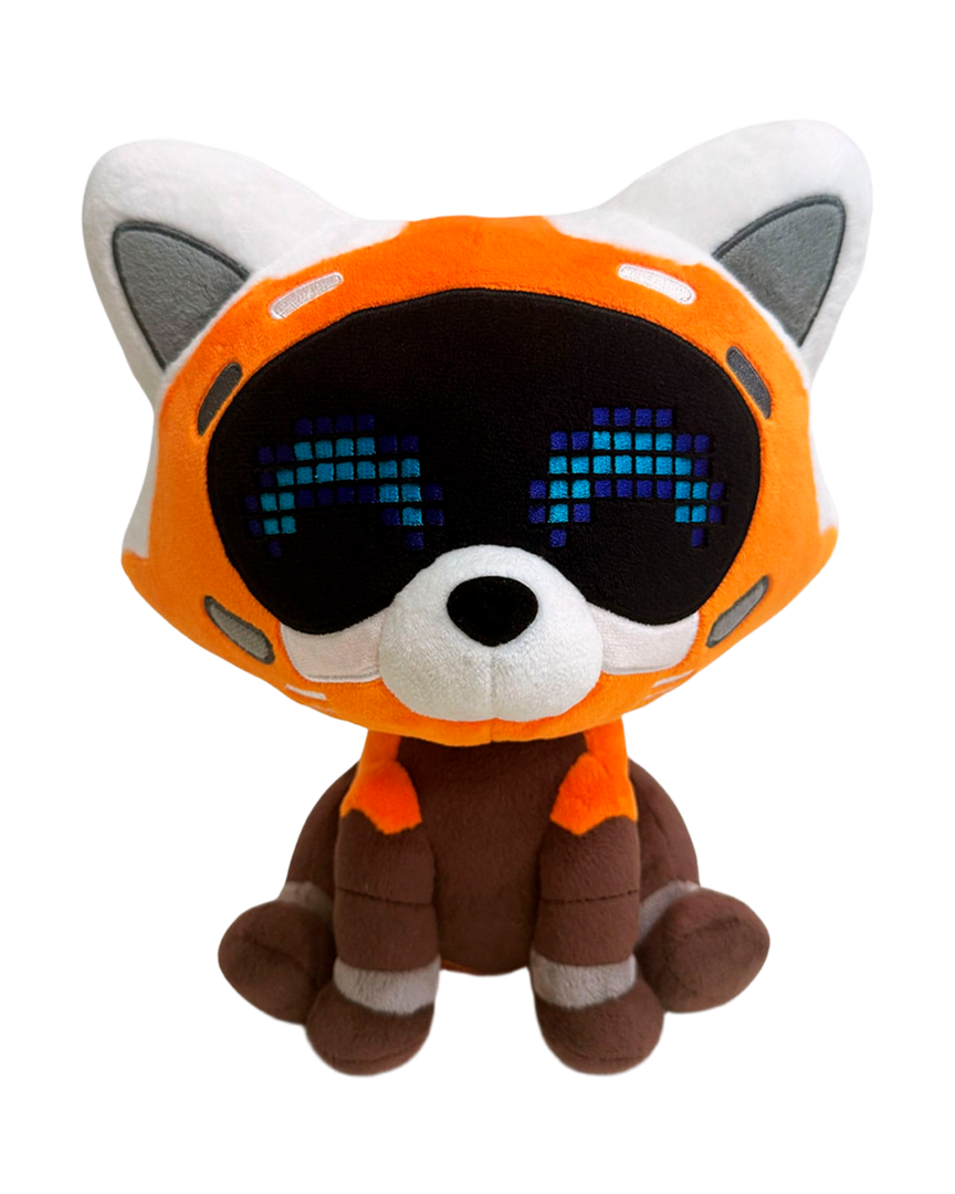 Peluche red panda bot astro bot youtooz